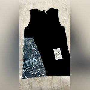 Zyia Black Parallel Tank, size Large, NWTB